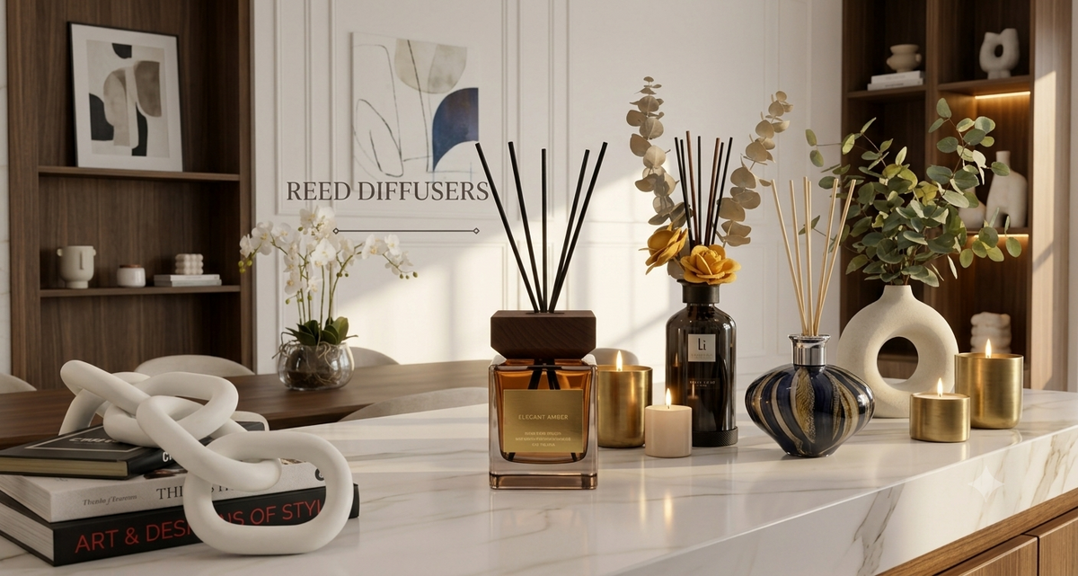 luxury home fragrance reed diffusers