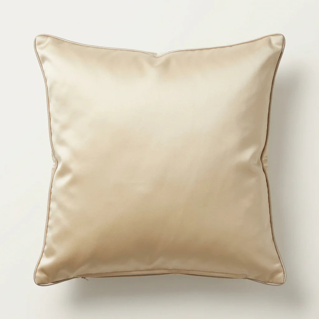Luxury Design Cream Filled Cushion – 60 × 60cm