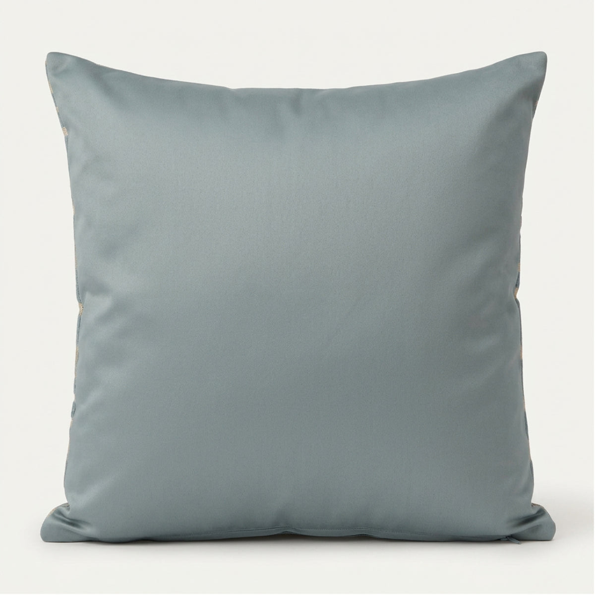 Maze Teal & Cream Filled Cushion – 60 × 60 cm