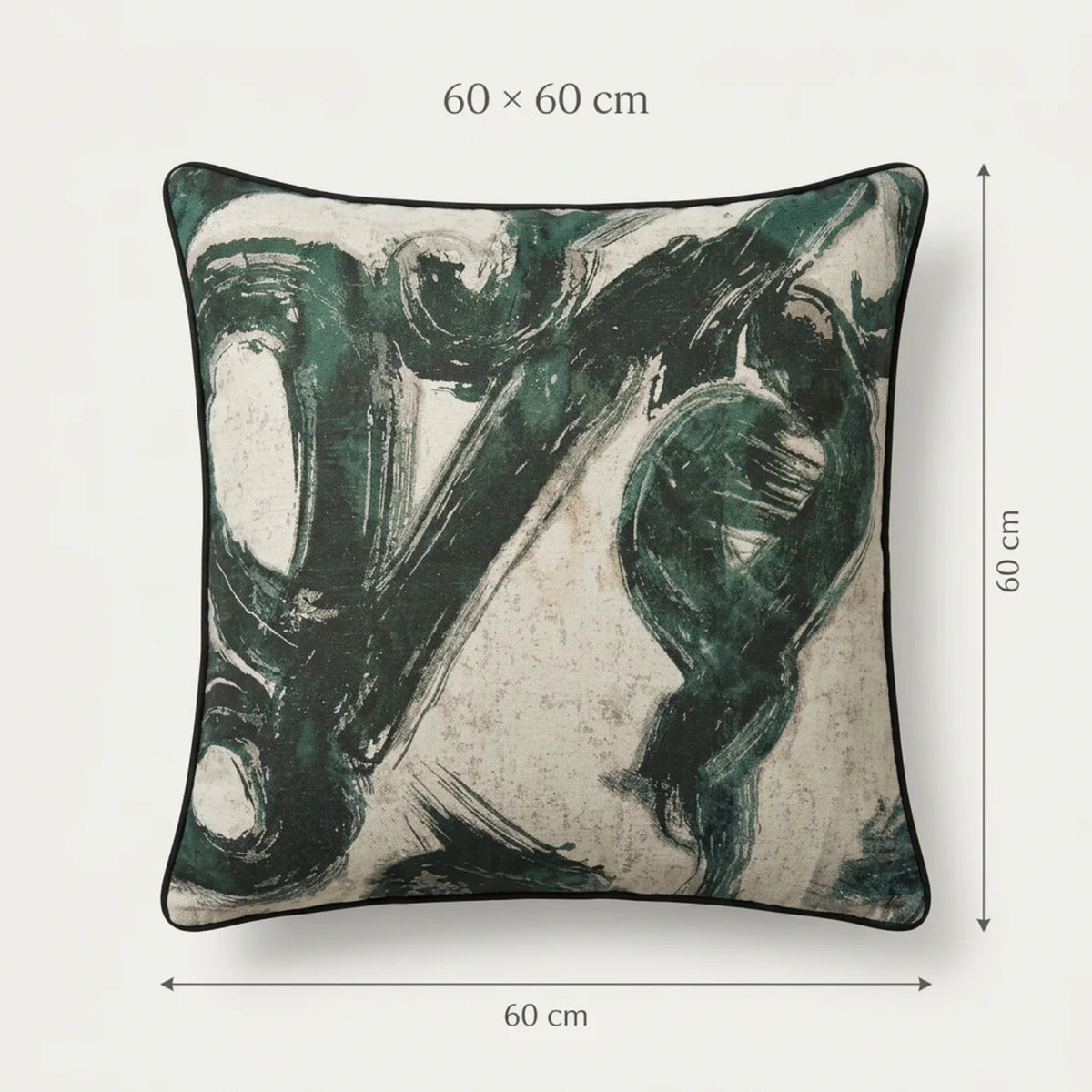 Modern Abstract Filled Cushion – 60 × 60cm