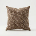 Brown Leopard Print Filled Cushion – 60 × 60cm