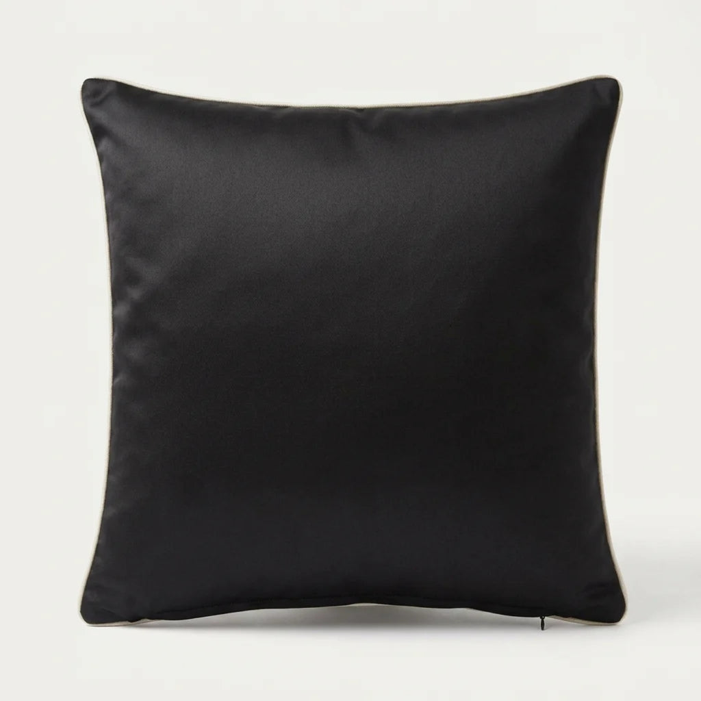 Tapestry Charcoal & Cream Filled Cushion – 60 x 60cm