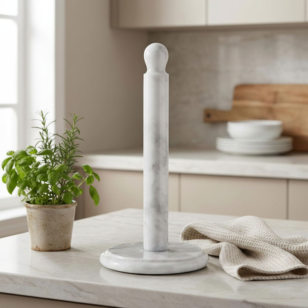 Marble Paper Towel Holder Kitchen Dining