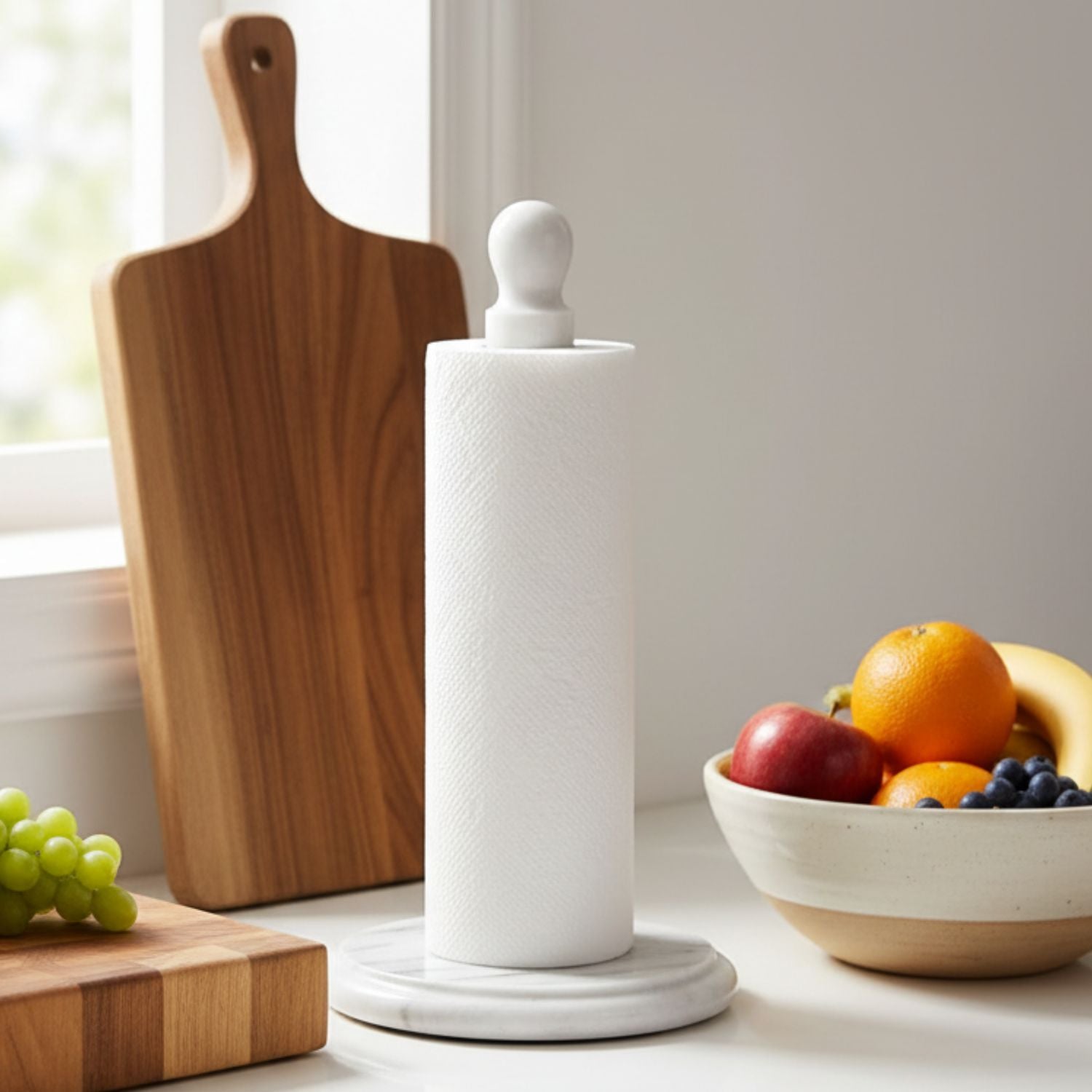 Marble Paper Towel Holder Kitchen Dining