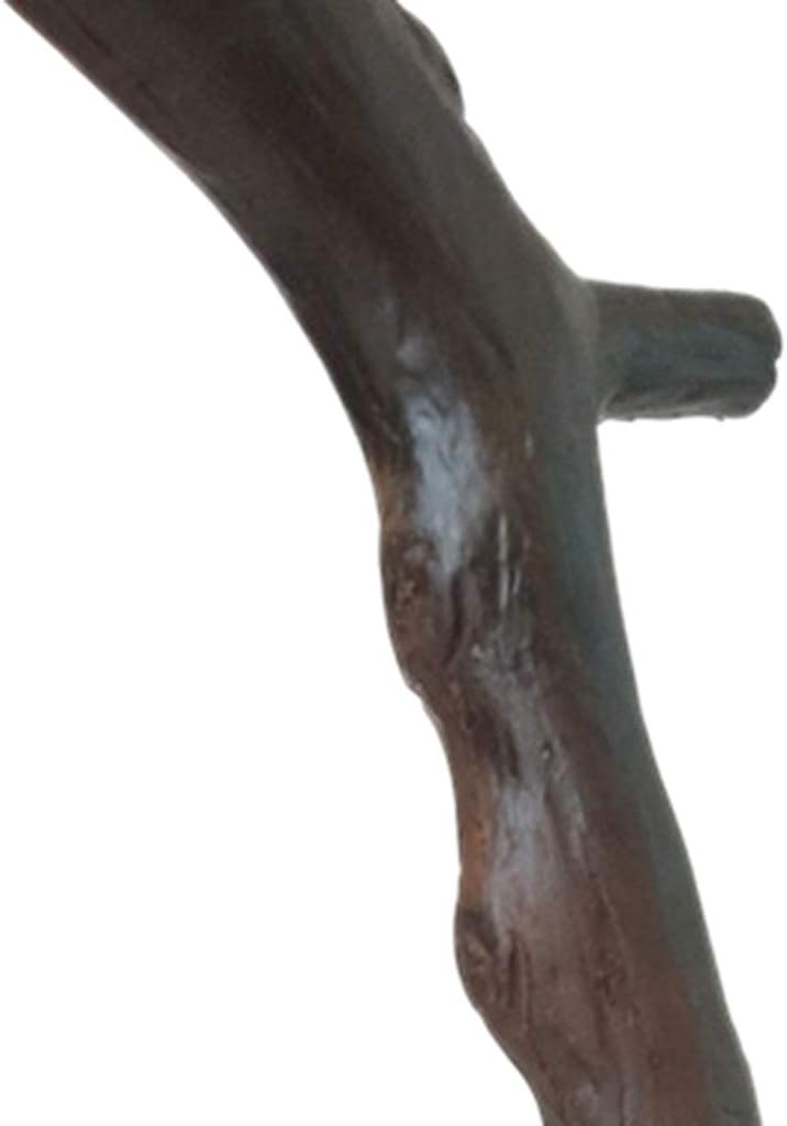 Branch Lantern Floor Lamp base detail — black rectangular weighted base