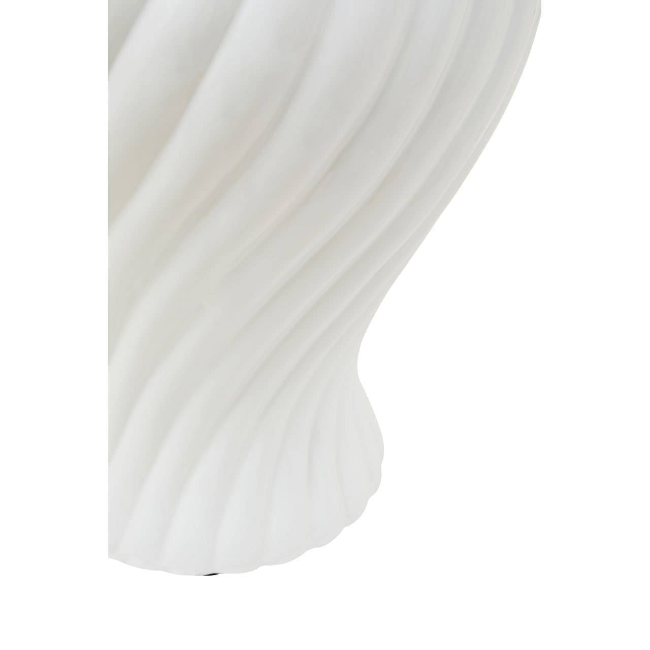 Large Ceramic Pierced Ginger Jar White