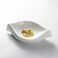 Sculptural Leaf Ceramic Serving Bowl