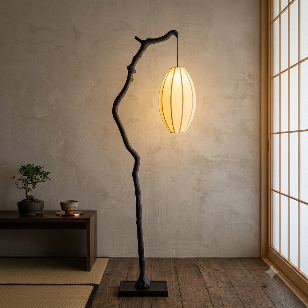 Branch Lantern Modern Floor Lamp For Living Room