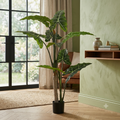 160cm Blooming Artificial Faux Alocasia Plant