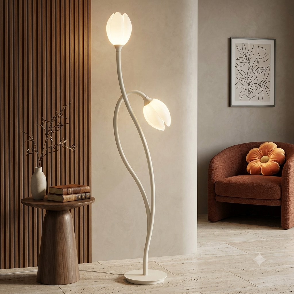 Tulip Standing Floor Lamp For Living Room
