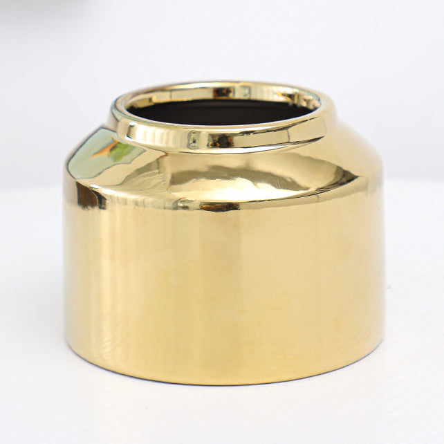 Gold Ceramic Vase