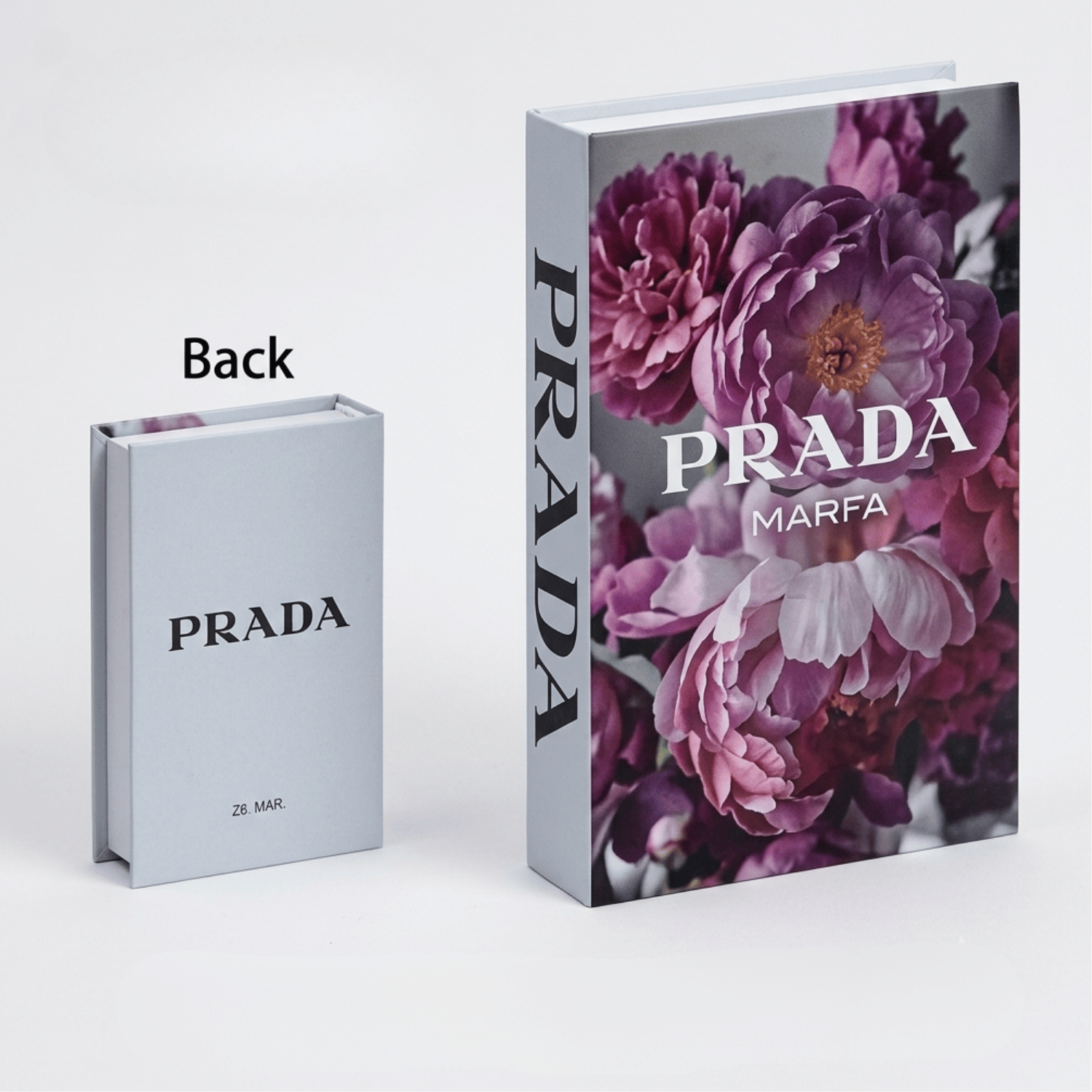 Prada Decorative Coffee Table Book – Pink Floral