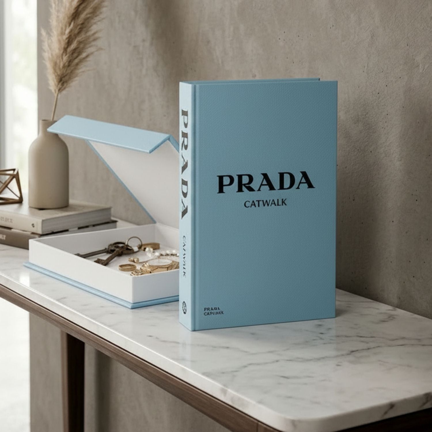 Prada Decorative Coffee Table Book – Blue