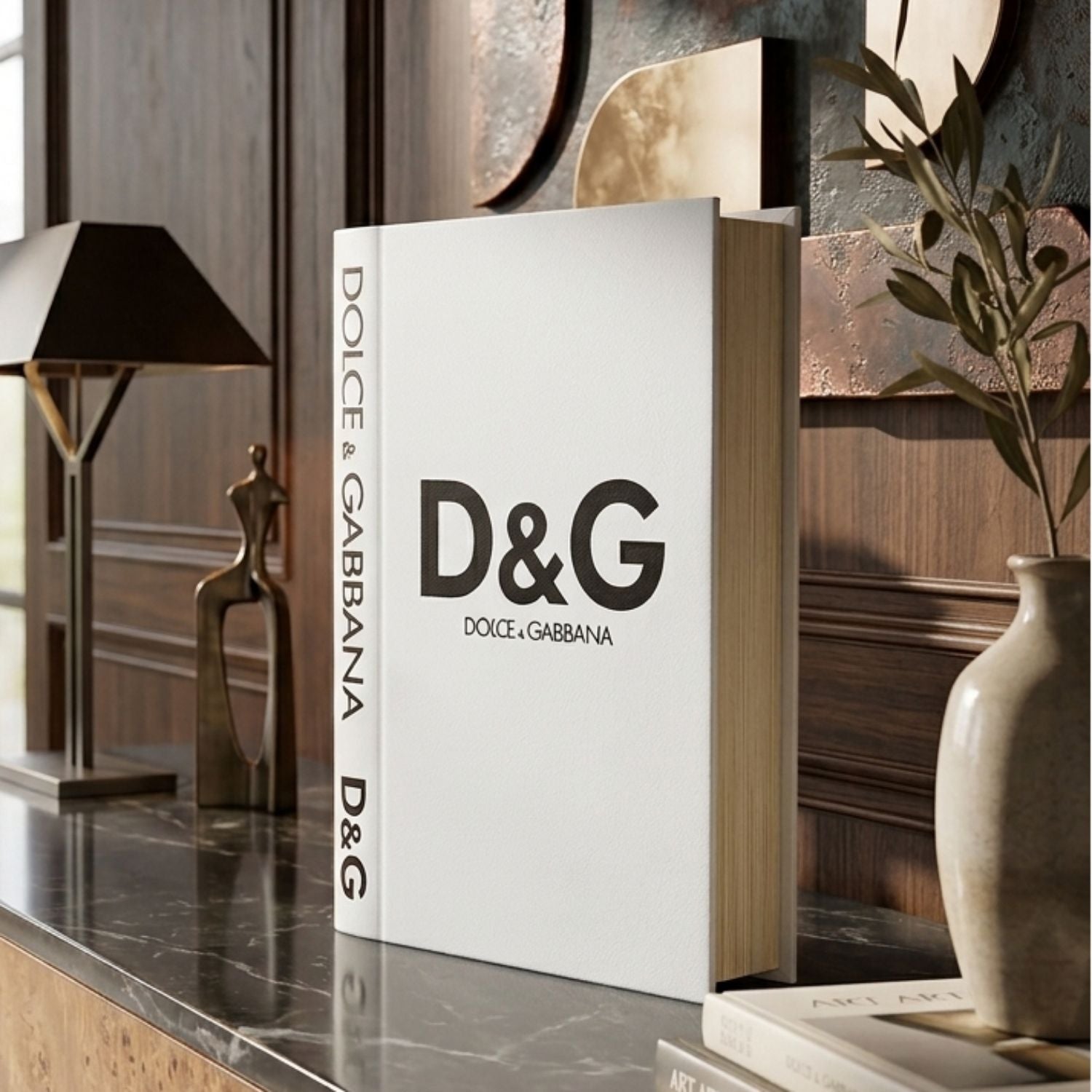 Dolce & Gabbana Decorative Coffee Table Book – White