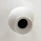Renwil Melton Ceramic Vase in White - top view