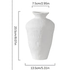 Handmade Glazed Finish Ceramic Vase