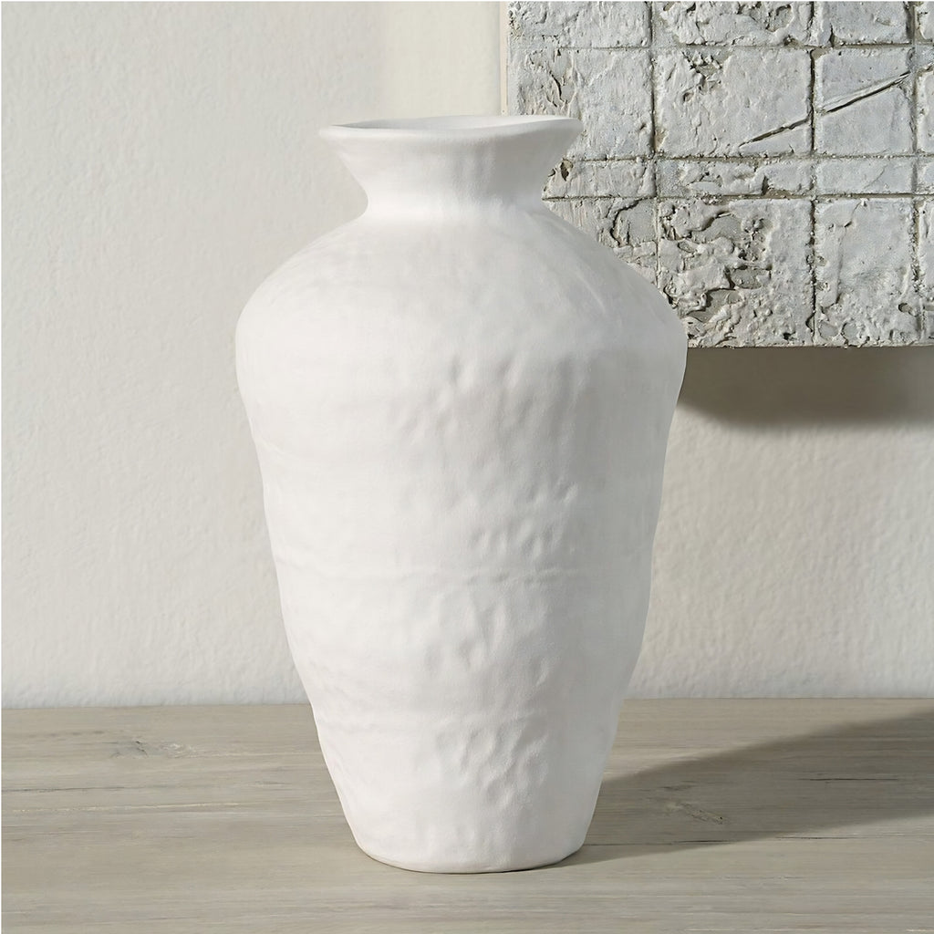 Handmade Glazed Finish Ceramic Vase