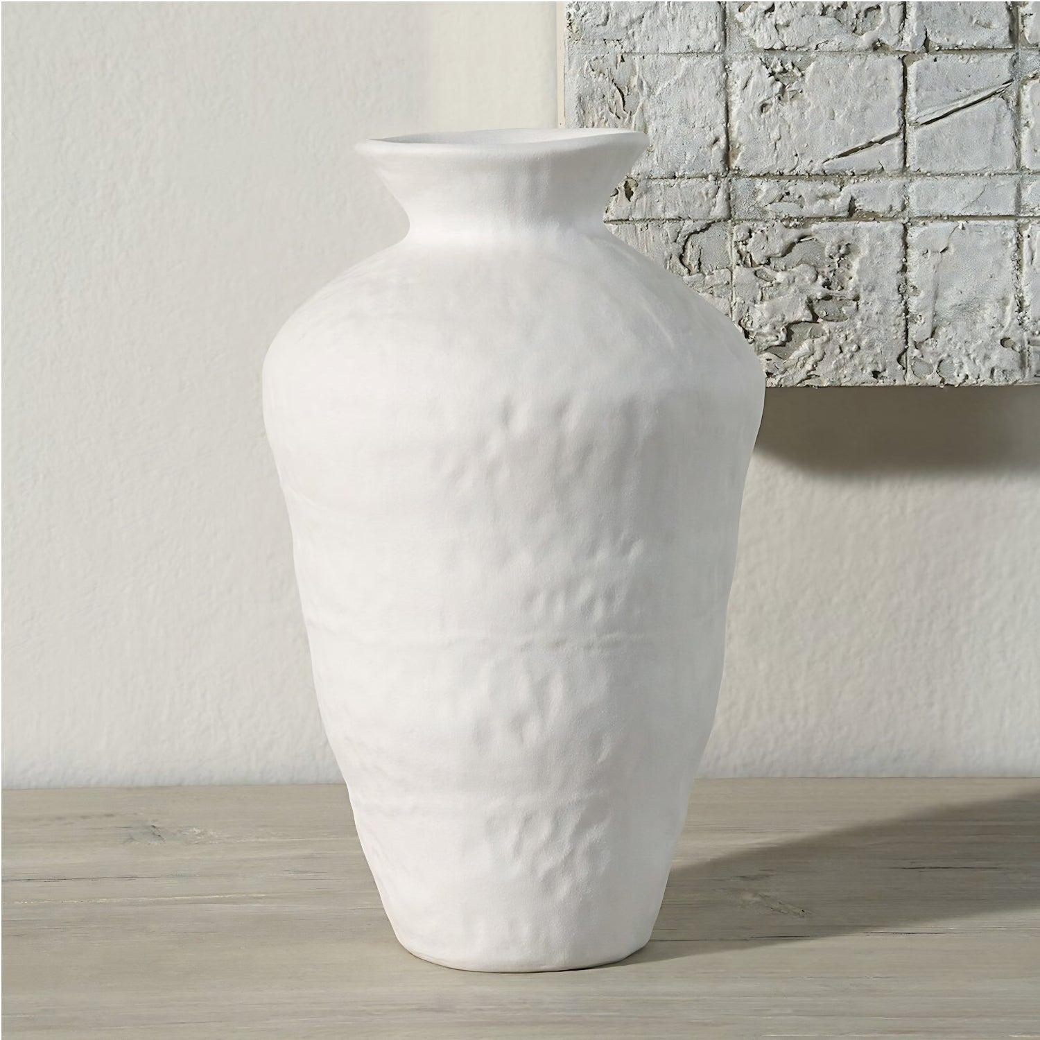Handmade Glazed Finish Ceramic Vase