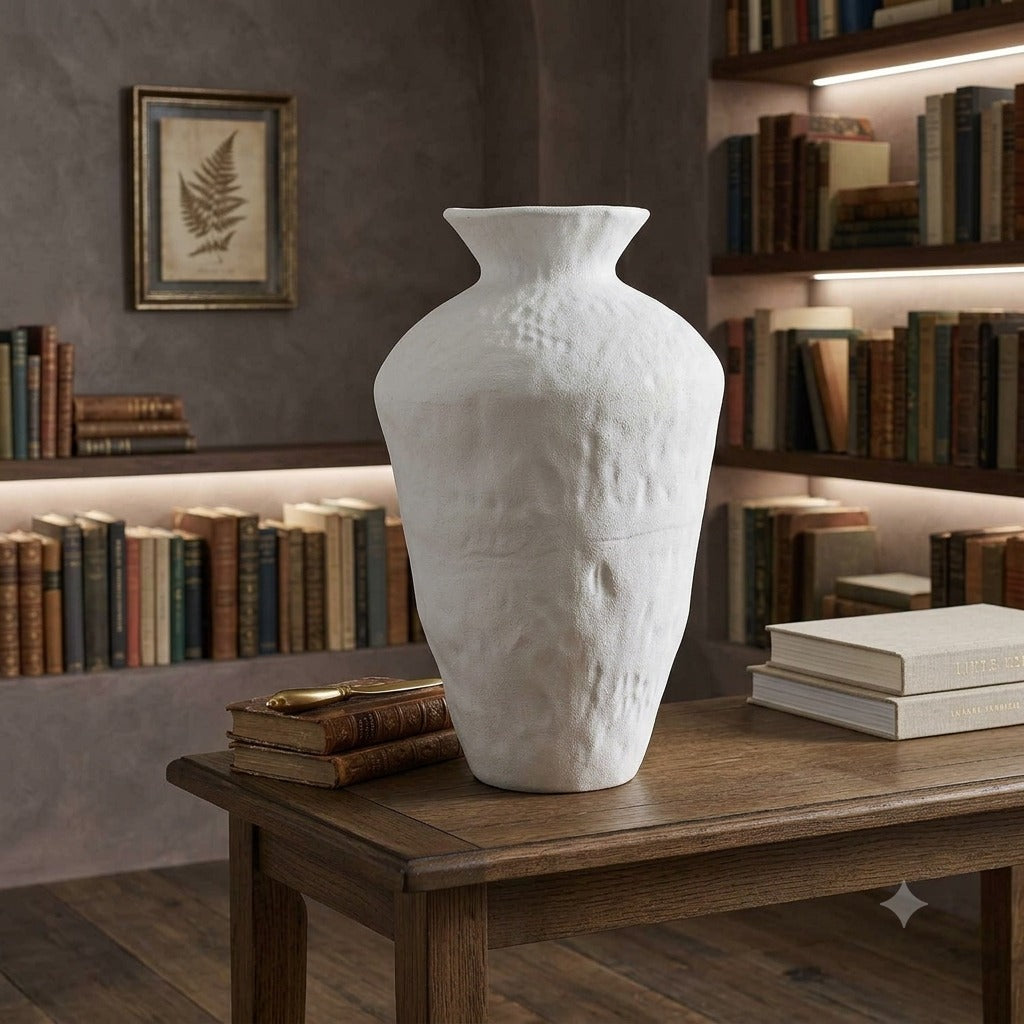 Handmade Glazed Finish Ceramic Vase