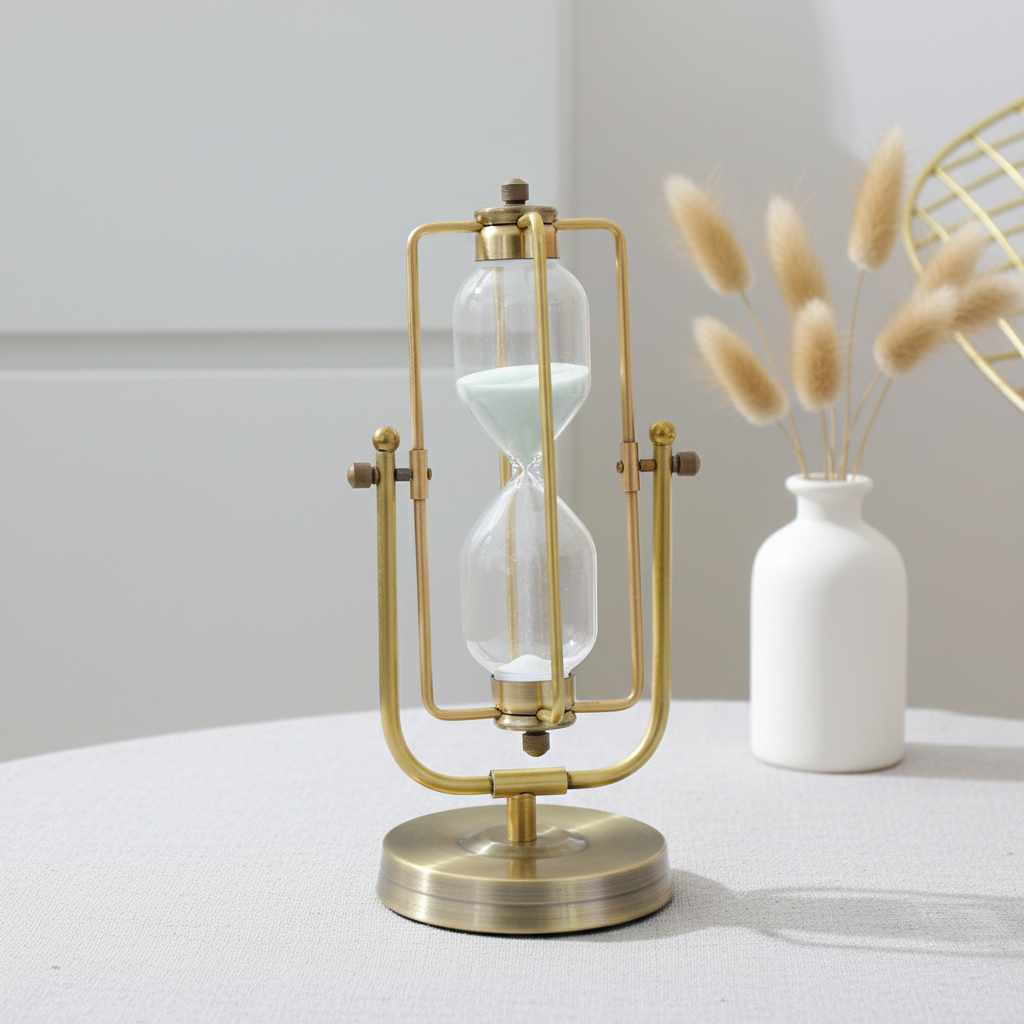 Gold Hourglass - Scandi