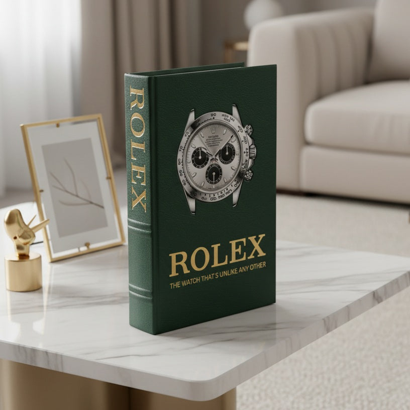 Rolex Decorative Coffee Table Book – Green