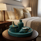 Lifestyle bedroom vignette
