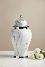 Marble Ginger Jar - Enhanced