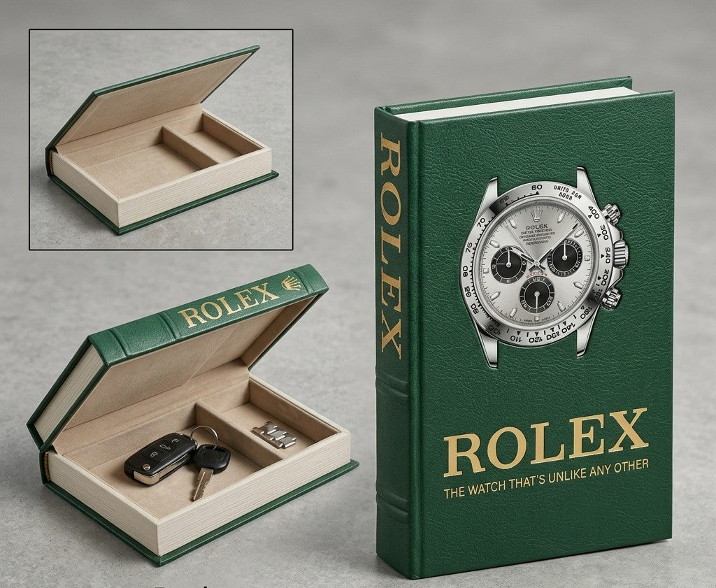 Rolex Decorative Coffee Table Book – Green