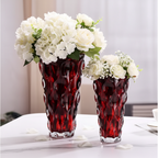 Ruby Red Vases Styled